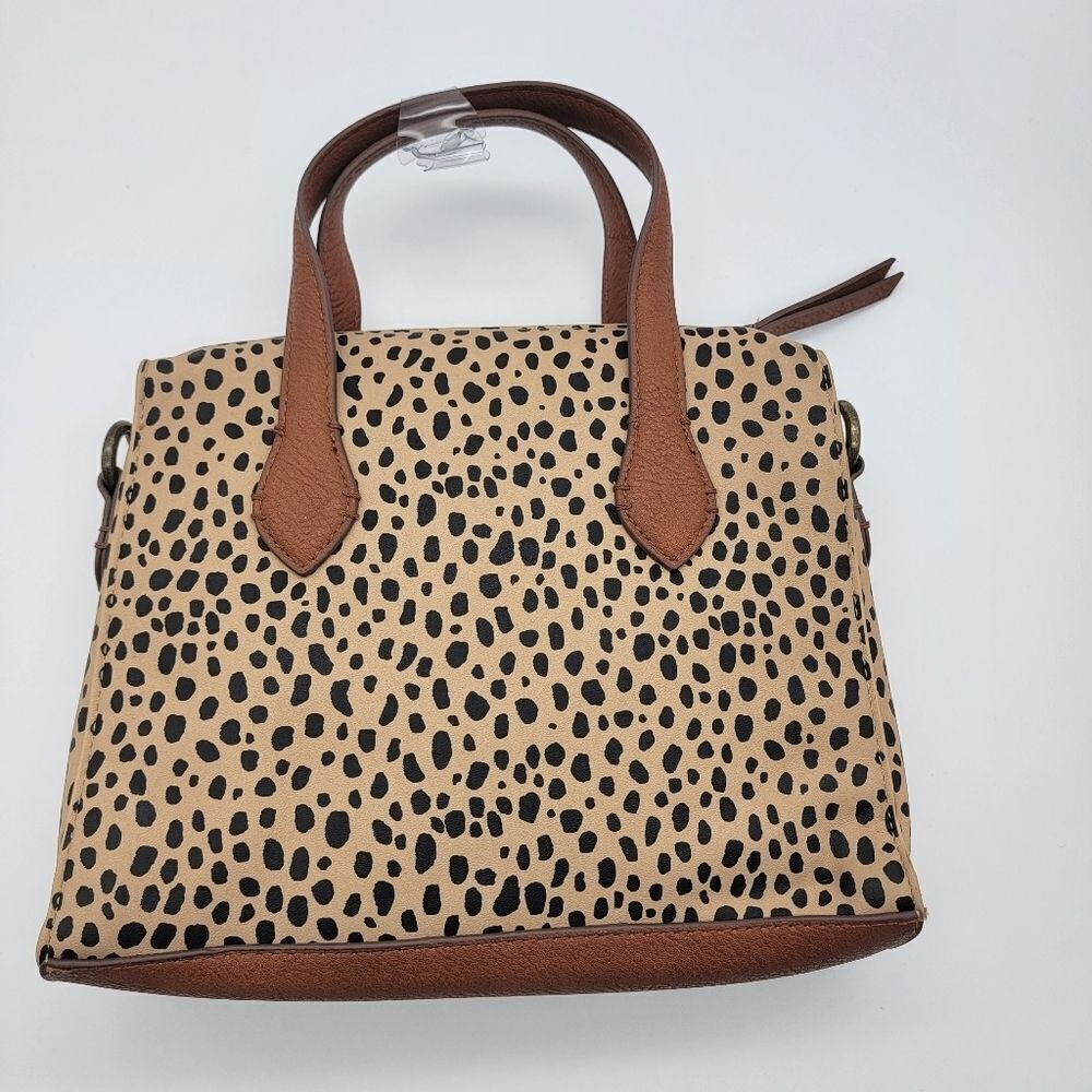 NWT UNIVERSAL THREAD Goods Co. Leopard Pleather Lined Crossbody - Picture 5 of 8